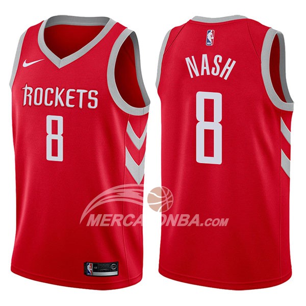 Maglia NBA Houston Rockets Le'bryan Nash Icon 2017-18 Rosso